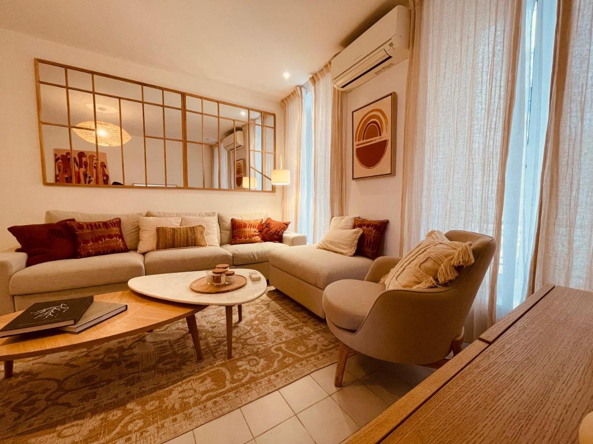 Nice Renting - Paganini - Spacious Apartment - 2 Bedrooms - King Bed - Bathtub - Heart Of Nizza Kültér fotó