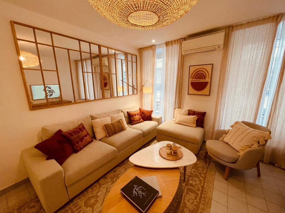 Nice Renting - Paganini - Spacious Apartment - 2 Bedrooms - King Bed - Bathtub - Heart Of Nizza Kültér fotó