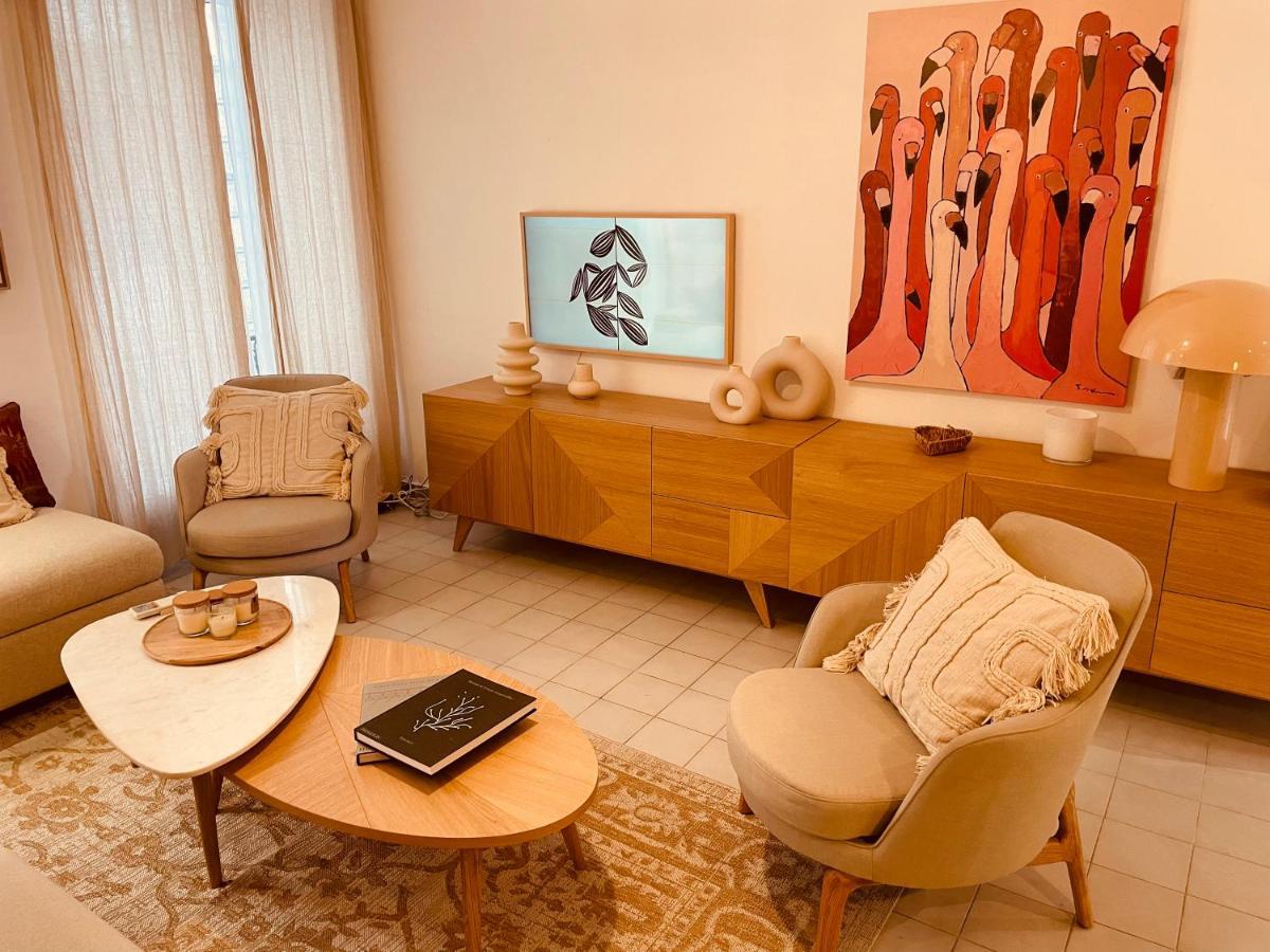 Nice Renting - Paganini - Spacious Apartment - 2 Bedrooms - King Bed - Bathtub - Heart Of Nizza Kültér fotó
